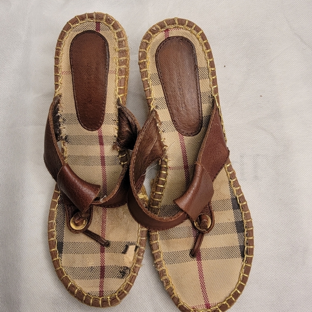 Women´s Burberry Nova Check Espadrille - Wedges